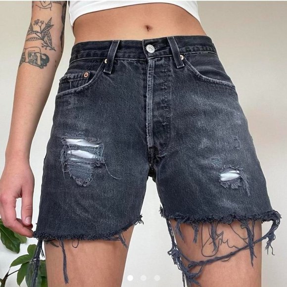 Levi's Pants - Distressed Levi's Shorts